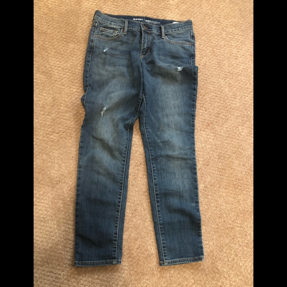 Curvy profile jeans